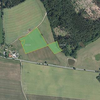 Prodej zemědělské půdy 26023 m² Jilem