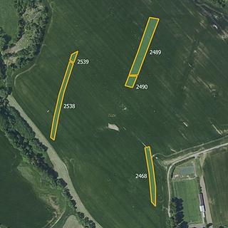 Prodej zemědělské půdy 16903 m² Křivsoudov