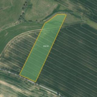 Prodej zemědělské půdy 39 325 m² Budislav