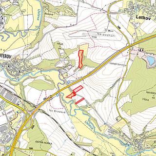 Prodej louky 59266 m&sup2; Starý Plzenec