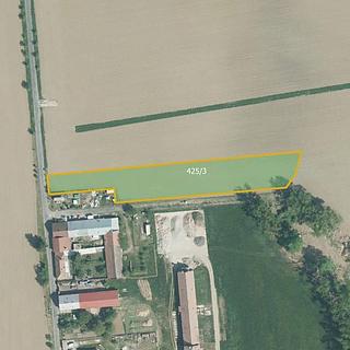 Prodej zemědělské půdy 4797 m&sup2; Kroměříž