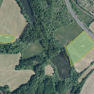 Prodej louky 27039 m&sup2; Ostrov