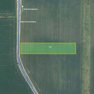 Prodej zemědělské půdy 11 622 m² Dolní Dunajovice