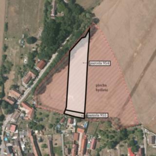 Prodej stavební parcely 2 260 m² Dobřany Vodní Újezd