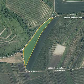 Prodej zemědělské půdy 9912 m&sup2; Dolní Dunajovice