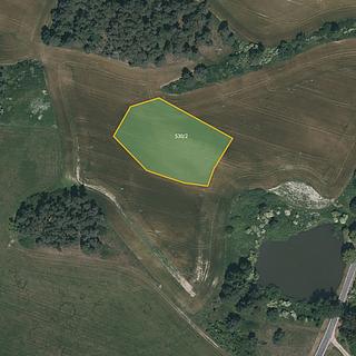 Prodej zemědělské půdy 3 987 m² Horažďovice Komušín