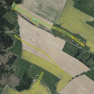 Prodej zemědělské půdy 60 377 m² Žirovnice Stranná