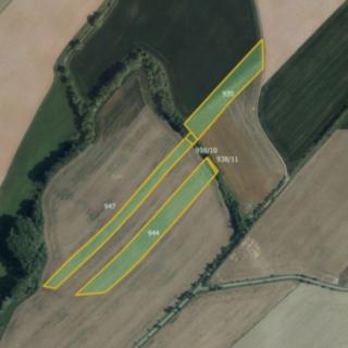 Prodej zemědělské půdy 38 511 m² Podmoky