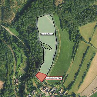 Prodej stavební parcely 8155 m&sup2; Městečko Trnávka