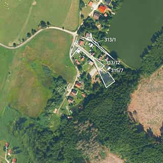 Prodej stavební parcely 1 624 m² Počátky