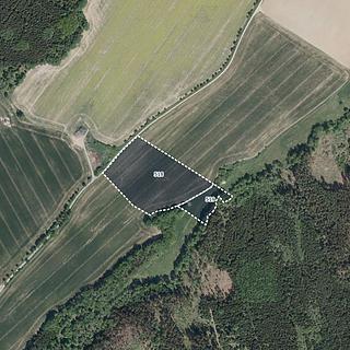 Prodej zemědělské půdy 26 689 m² Zbýšov Chlum