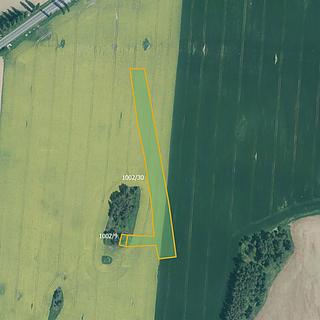 Prodej zemědělské půdy 13 936 m² Přešťovice Brusy