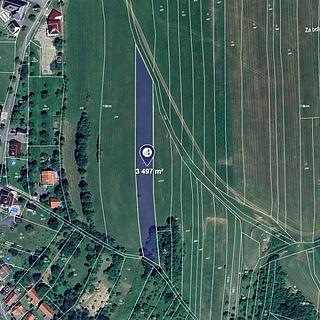 Prodej zemědělské půdy 2 186 m² Podolí