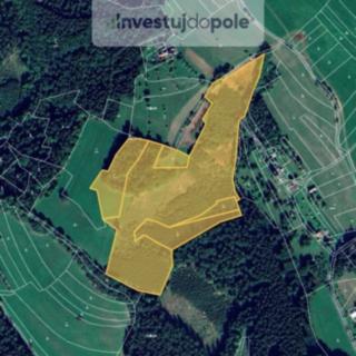 Prodej lesa 54 930 m² Valašská Senice