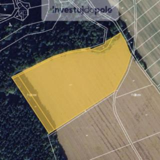 Prodej podílu zemědělské půdy 1809 m² Dolní Dobrouč