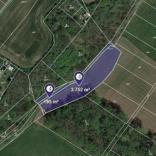 Prodej zemědělské půdy 3 947 m² Benátky nad Jizerou I