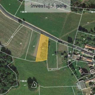 Prodej zemědělské půdy 1931 m² Chanovice