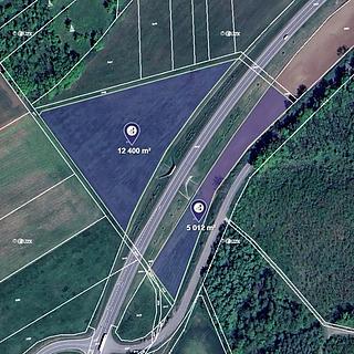 Prodej zemědělské půdy 17 412 m² Oleksovice