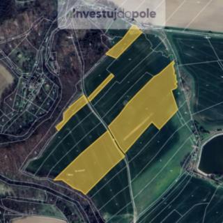 Prodej zemědělské půdy 45 541 m² Běstvina Pařížov