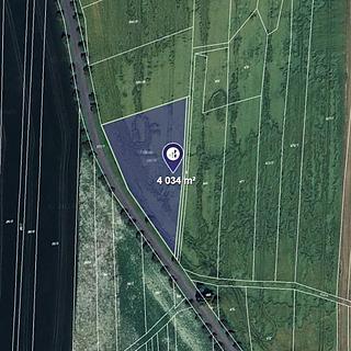 Prodej zemědělské půdy 807 m² Provodovice