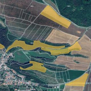 Prodej zemědělské půdy 46 549 m² Suchomasty
