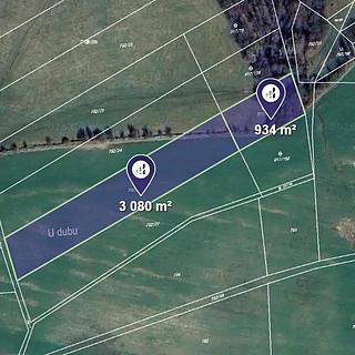Prodej zemědělské půdy 4 448 m² Biskupice