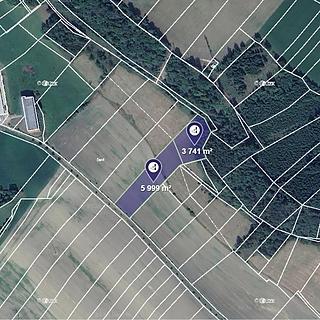 Prodej zemědělské půdy 76 144 m² Střemošice