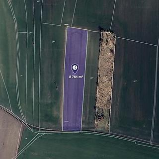 Prodej zemědělské půdy 8 761 m² Hlavenec