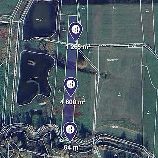 Prodej louky 2 223 m² Jaroměř