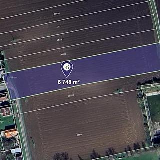 Prodej stavební parcely 6 748 m² Kamenné Zboží