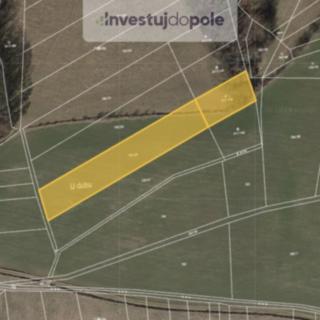 Prodej podílu zemědělské půdy 4447 m² Biskupice