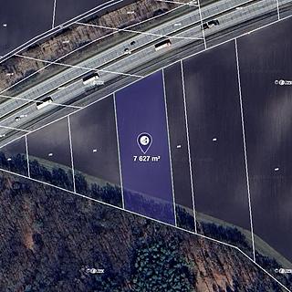 Prodej zemědělské půdy 1 271 m² Choťovice