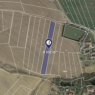 Prodej zemědělské půdy 4 352 m² Mladá Vožice