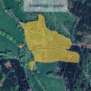 Prodej louky 107 158 m² Hartmanice Hořejší Těšov