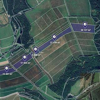 Prodej zemědělské půdy 38 350 m² Tatenice