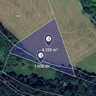 Prodej zemědělské půdy 5 256 m² Chorušice Zahájí