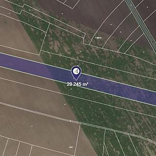 Prodej zemědělské půdy 6748 m&sup2; Luštěnice