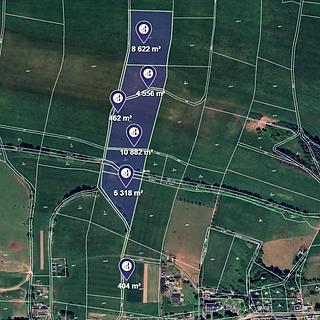 Prodej zemědělské půdy 31244 m&sup2; Čistá u Horek