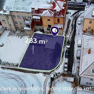 Prodej stavební parcely 283 m² Turnov