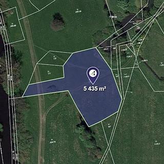 Prodej louky, 5435m&sup2;