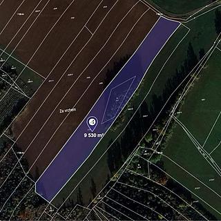 Prodej zemědělské půdy 9 530 m² Sedlejov