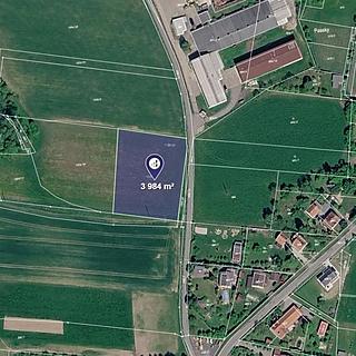 Prodej zemědělské půdy 872 m&sup2; Závišice
