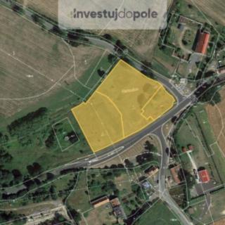Prodej stavební parcely 9 202 m² Nebanice Hartoušov