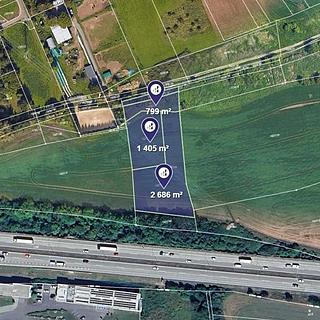 Prodej zemědělské půdy 4 890 m² Praha Řeporyje