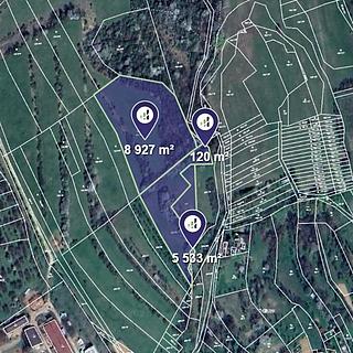 Prodej louky 14 580 m² Tučapy