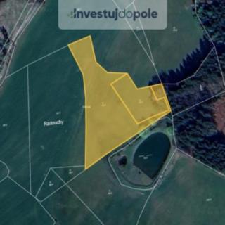 Prodej louky 1259 m² Rušinov