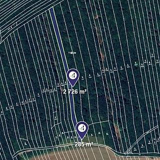 Prodej lesa 3011 m² Hradčovice