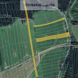 Prodej podílu zemědělské půdy 2538 m² Nová Ves