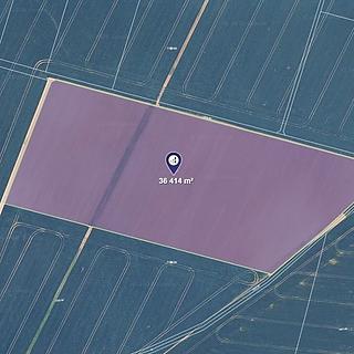 Prodej zemědělské půdy 36 414 m² Moravany