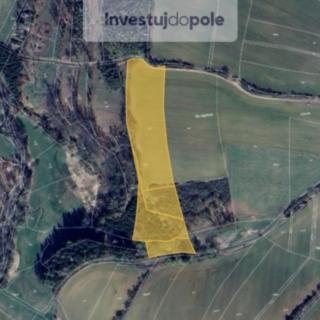 Prodej zemědělské půdy 17689 m² Radošovice